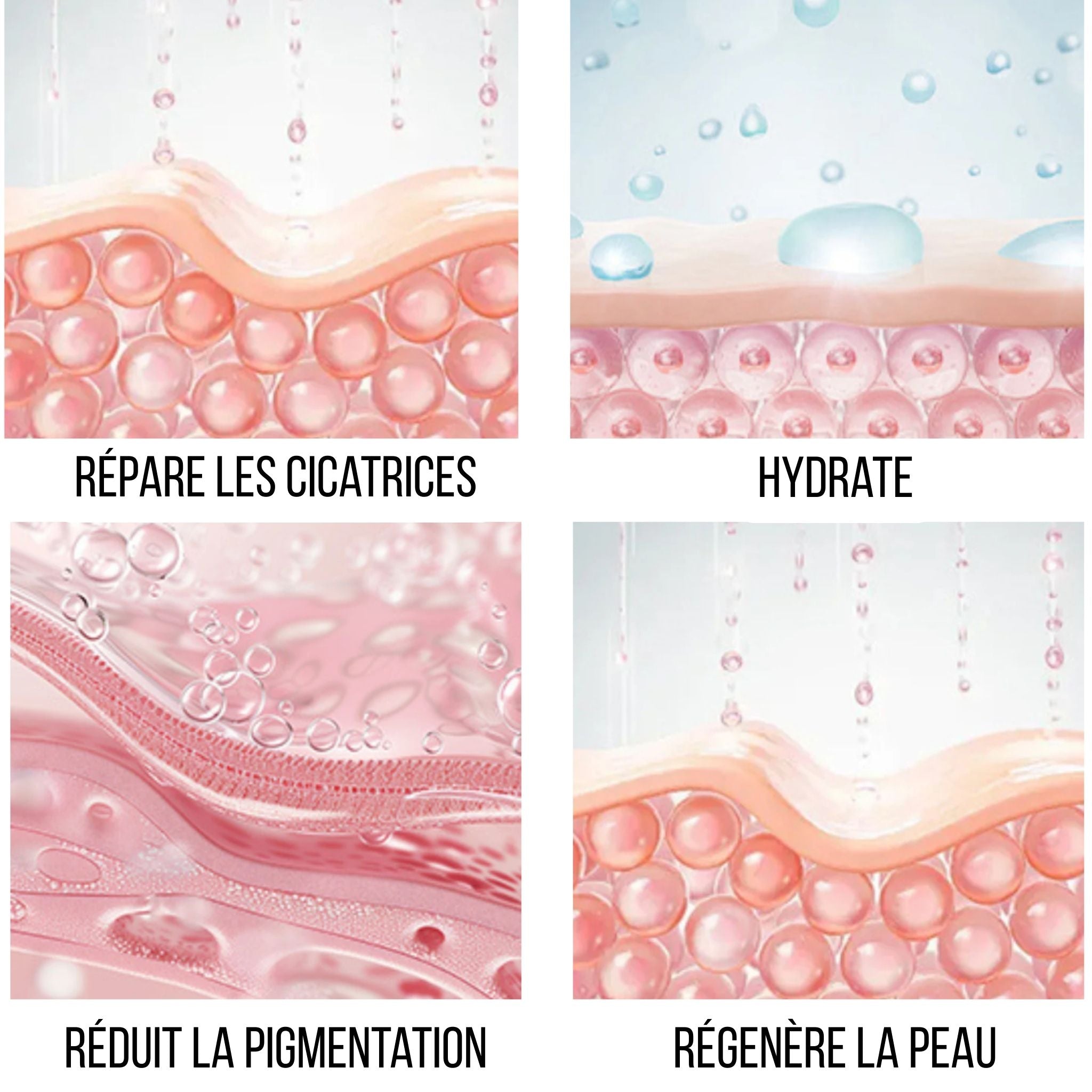 Jombal™ - Feuilles Cicatrisantes en Silicone