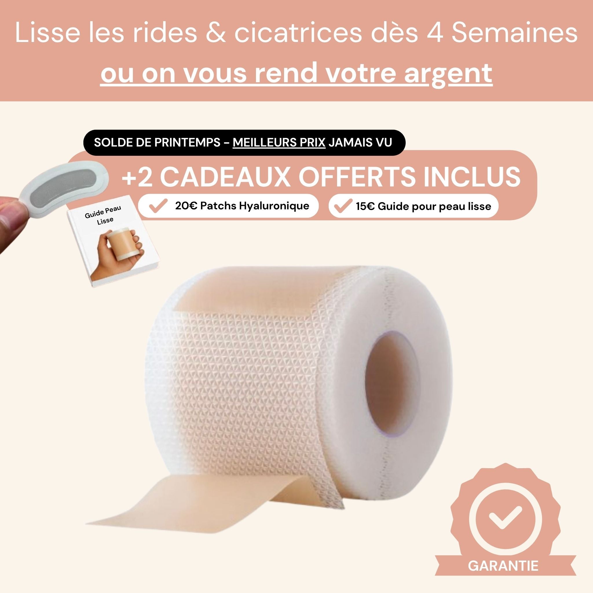 Jombal™ - Feuilles Cicatrisantes en Silicone