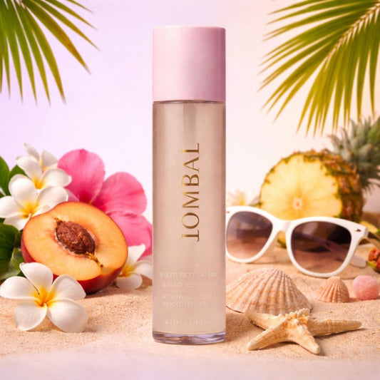 Brume fixatrice transparente SPF 50 - Jombal