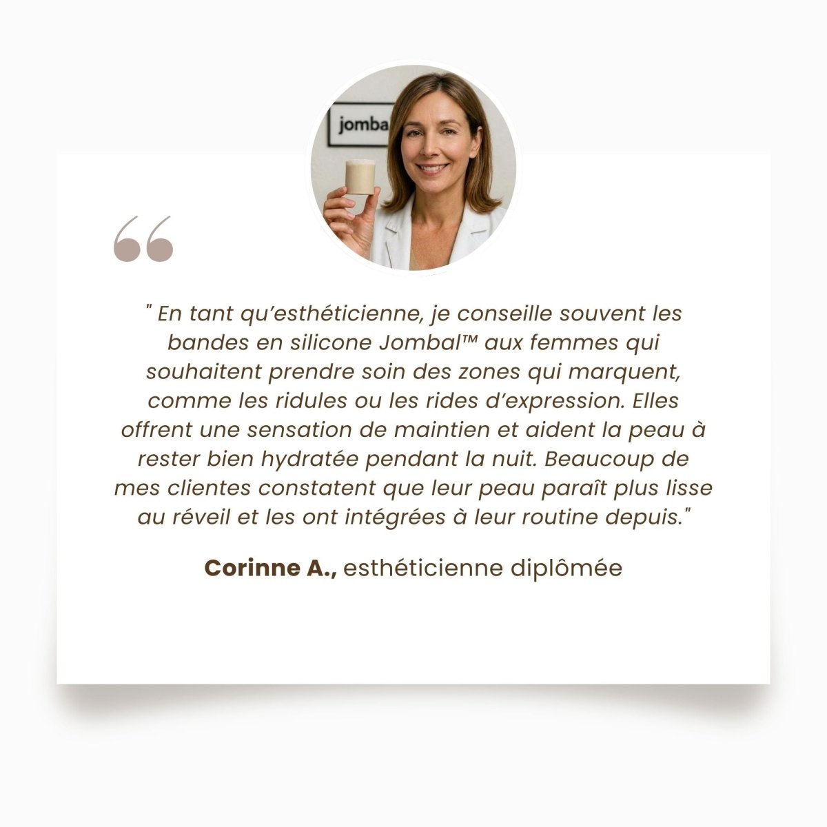 Jombal™ - Bande Silicone Beauté - Jombal